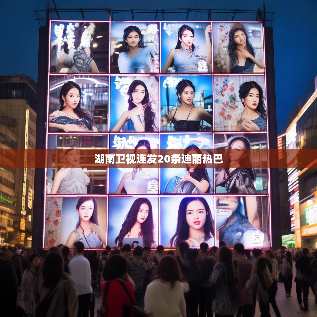 湖南卫视连发20条迪丽热巴