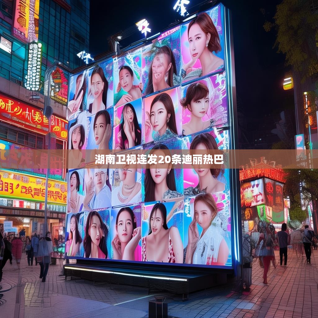 湖南卫视连发20条迪丽热巴