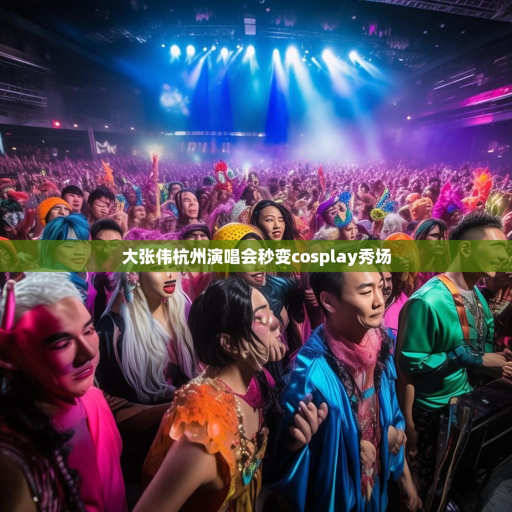 大张伟杭州演唱会cosplay秀场盛况