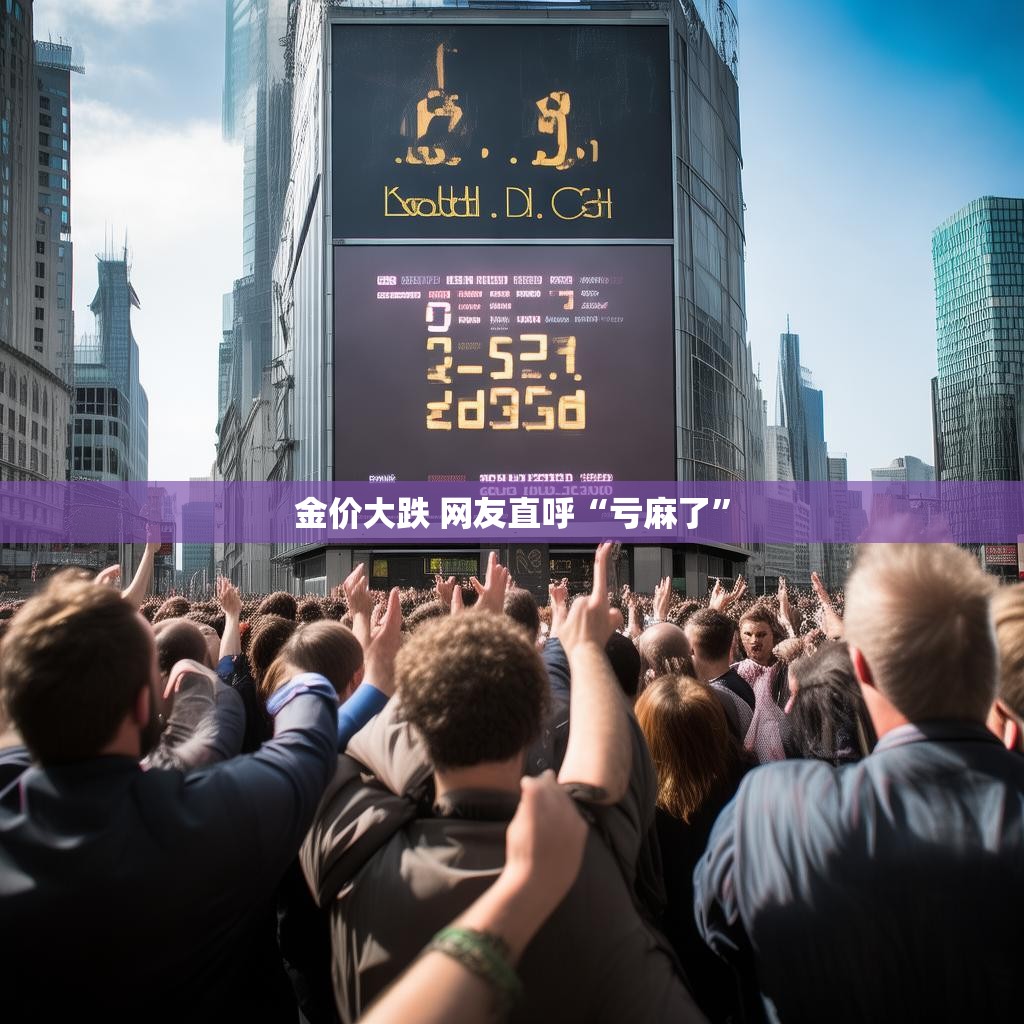 金价大跌 网友直呼“亏麻了”