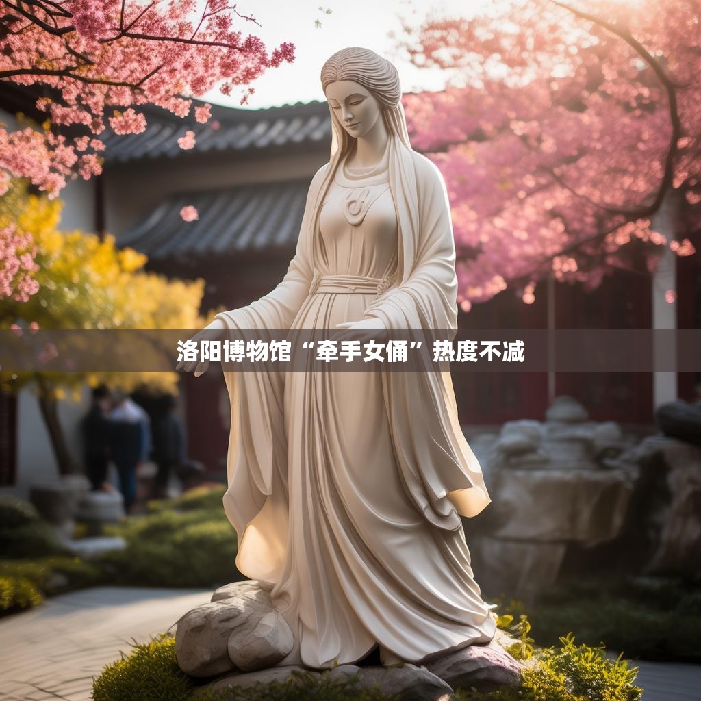洛阳博物馆“牵手女俑”热度不减
