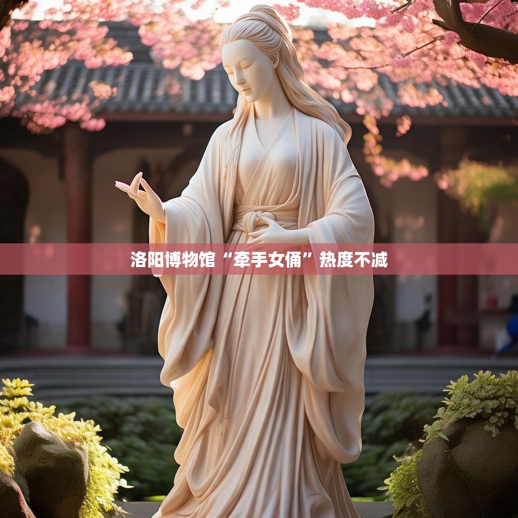 洛阳博物馆“牵手女俑”热度不减