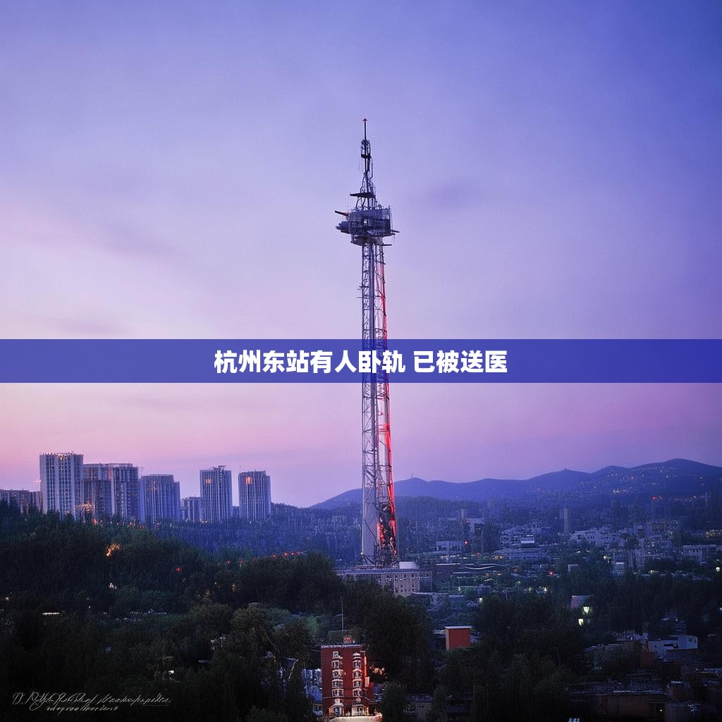 杭州东站有人卧轨 已被送医