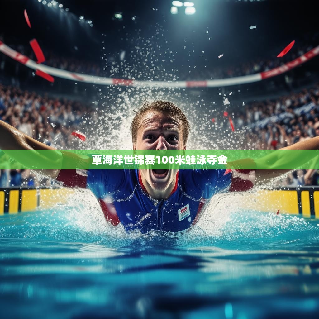 覃海洋世锦赛100米蛙泳夺金